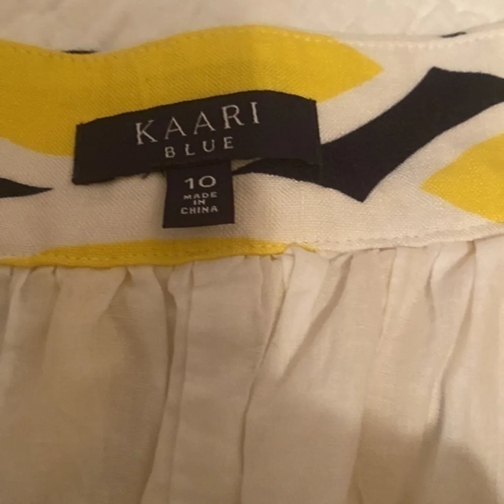 💥Kamari Blue Linen Skirt‎